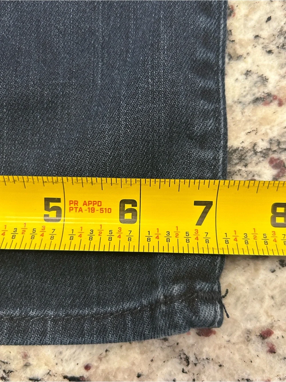 True Religion Geno Relaxed Slim Men's Dark Blue Jeans‎ 36/34 Stretch Denim